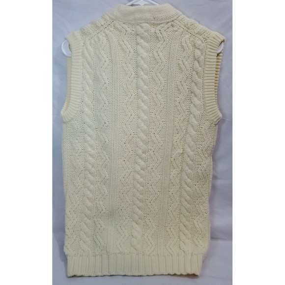 Vintage Women's Sweater Vest Imported By Andrew St. John Smaller Size See... - Picture 5 of 6